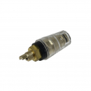 Boccola da pannello 30A d.4mm nera per spine banana