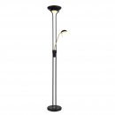Piantana metallo nero opaco 1xLed