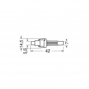Portafusibile volante 5x20
