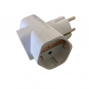 Adattatore triplo con schuko