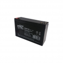 Batterie 6V 12Ah faston 4.8mm