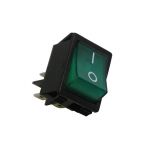 Interruttore bilanciere ON-OFF 15A 220V verde