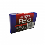 Cassetta audio TDK 60 minuti FE60, Ferric