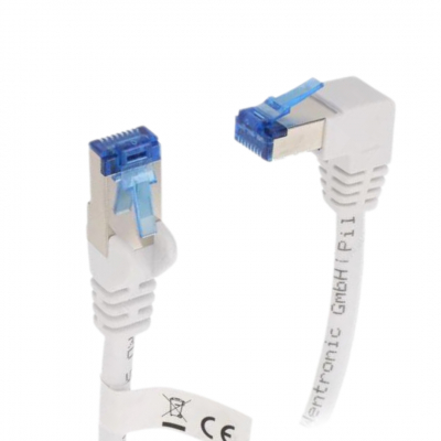 Pach cord 0.25mt bianco S/FTP