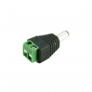 Adattatore da spina DC 5,5-2,1mm a morsetto