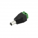 Adattatore da spina DC 5,5-2,1mm a morsetto