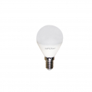 Lampada Led sfera E14 5W 12/24V 3000K AC/DC Opale