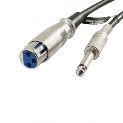 Cavo da spina jack 6,3 mono a presa