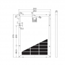 Pannello solare monocristallino 15W