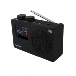 Radio digitale DAB+radio FM RDS display - Nero